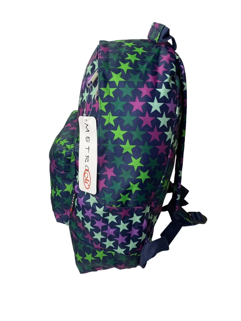 6 x Girls Ladies Stars Luggage 16L Backpack Bag Navy Jot Car Boot Market Resale