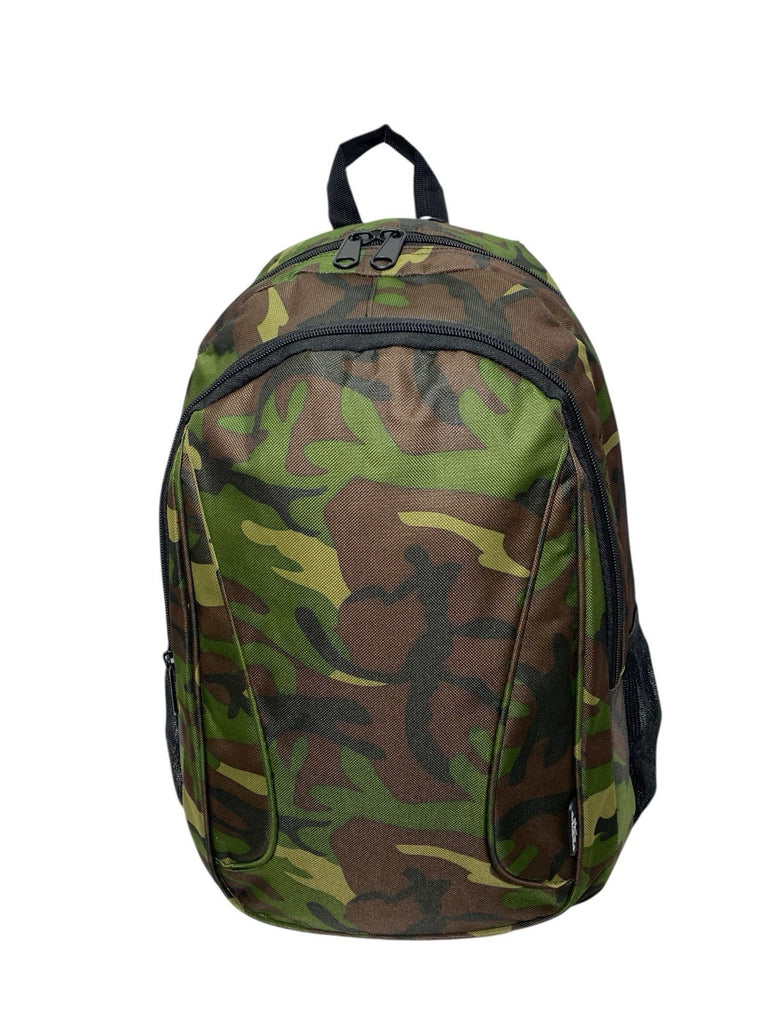 Ariana Mens Boys Army Military Cammo Camouflage Backpack School Travel Gym Bag
