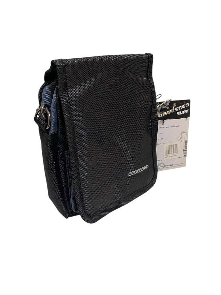 Obsessed Surf Small Unisex Travel Bag Multiple Zipped Pockets  Adjustable Strap