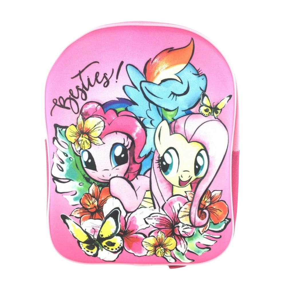 My Little Pony Besties 3D Eva Backpack Rucksack School Nursery Bag New