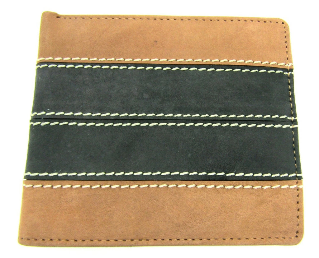 Lorenz Premium Quality Real Super Soft Hunter Leather Wallet Credit Card Holder