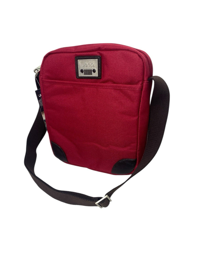Jeep Unisex Vintage Ipad Small Crossbody Shoulder Messenger Courier Hand Bag
