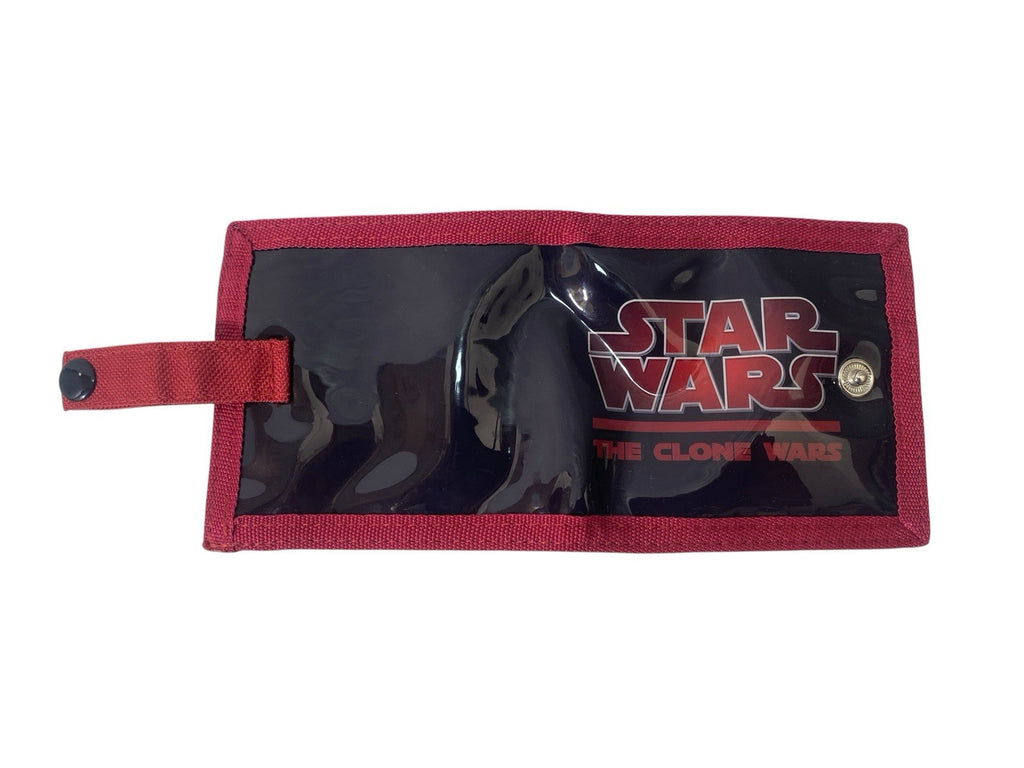 Star Wars The Clone Wars Bifold Money Change Notes Coins Wallet New