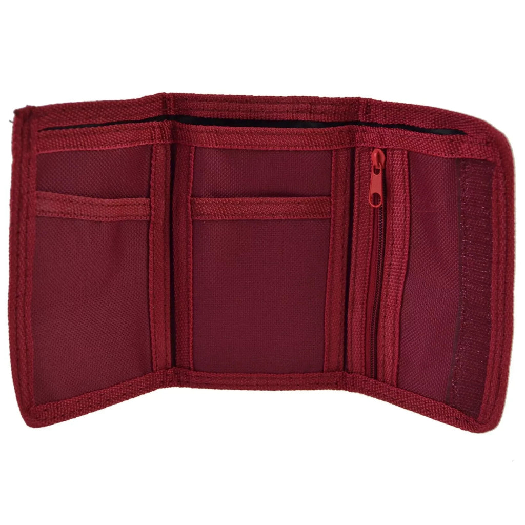 Unisex Sports Trifold Canvas Notes Coins Card Wallet Purse New