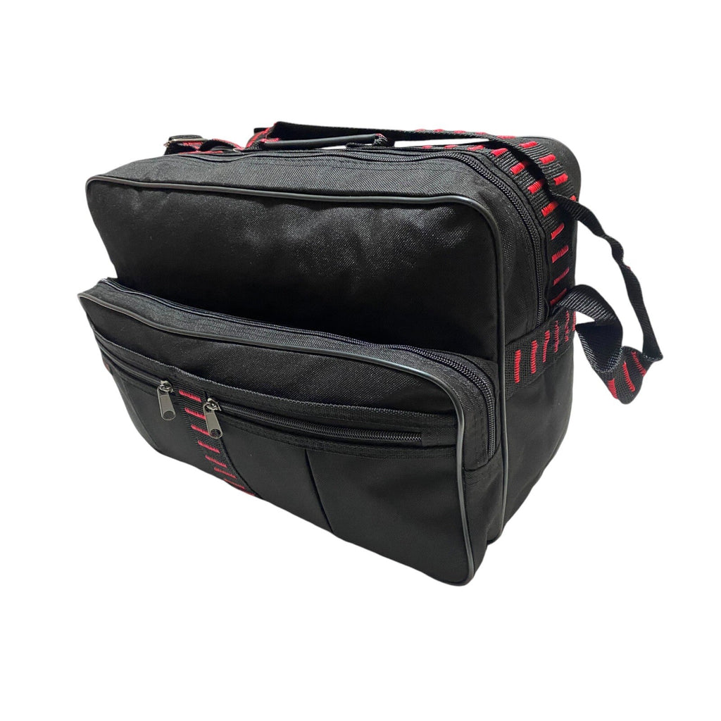 Premier Mens Hand Luggage Weekend Travel Cabin Case Flight Bag Holdall Messenger