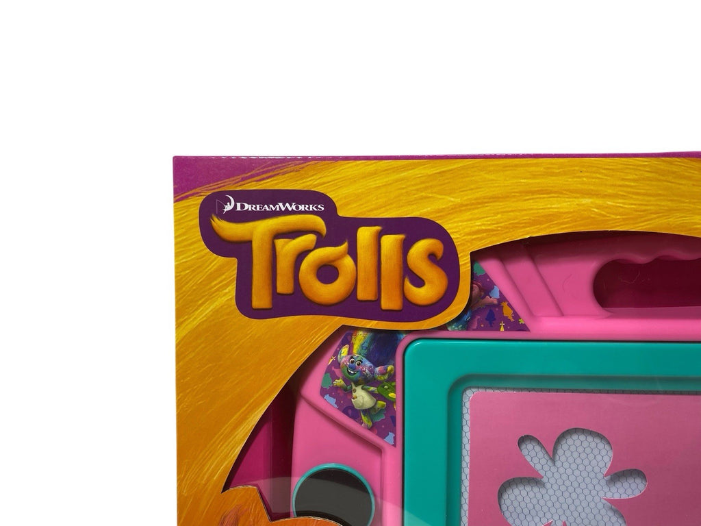 10 x Dreamworks Trolls Large Magnetic Scribbler Job Lot Car Boot Market Resale