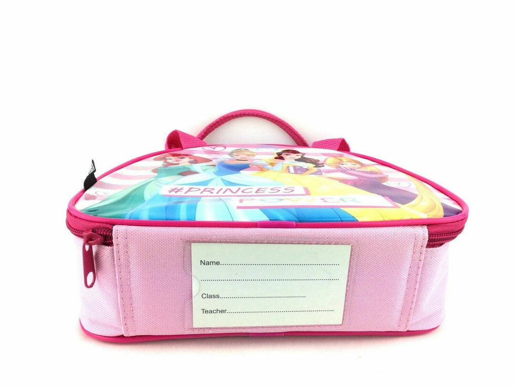 3 X Disney Princess Insulated Lunch Bowling Bag Job Lot Car Boot Wholesale New