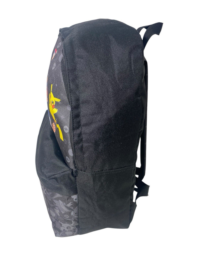 Pokemon Pikachu Large School Backpack Rucksack Front Pocket New