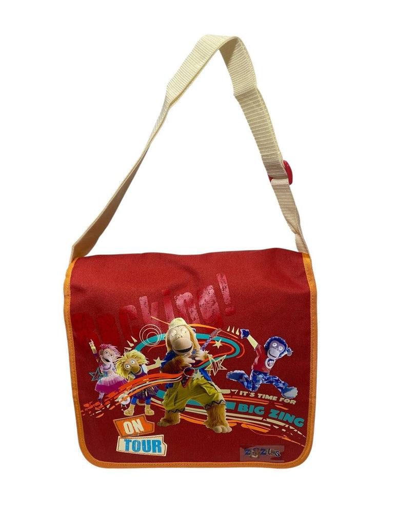 Zingzillas Unisex School Despatch Messenger Shoulder Cross Body Travel Bag New