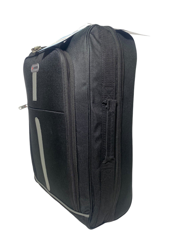 5 Cities 21" 55cm Carry On Lightweight Travel Wheeled Cabin Trolley Bag 42L New