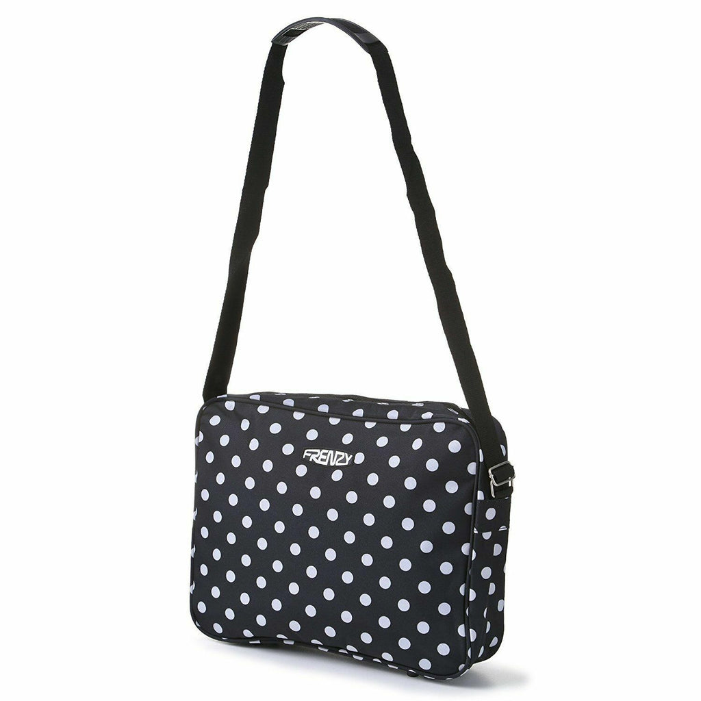 Frenzy Polka Dot Cabin Carry On Flight Hand Luggage Dispatch Shoulder Bag 
