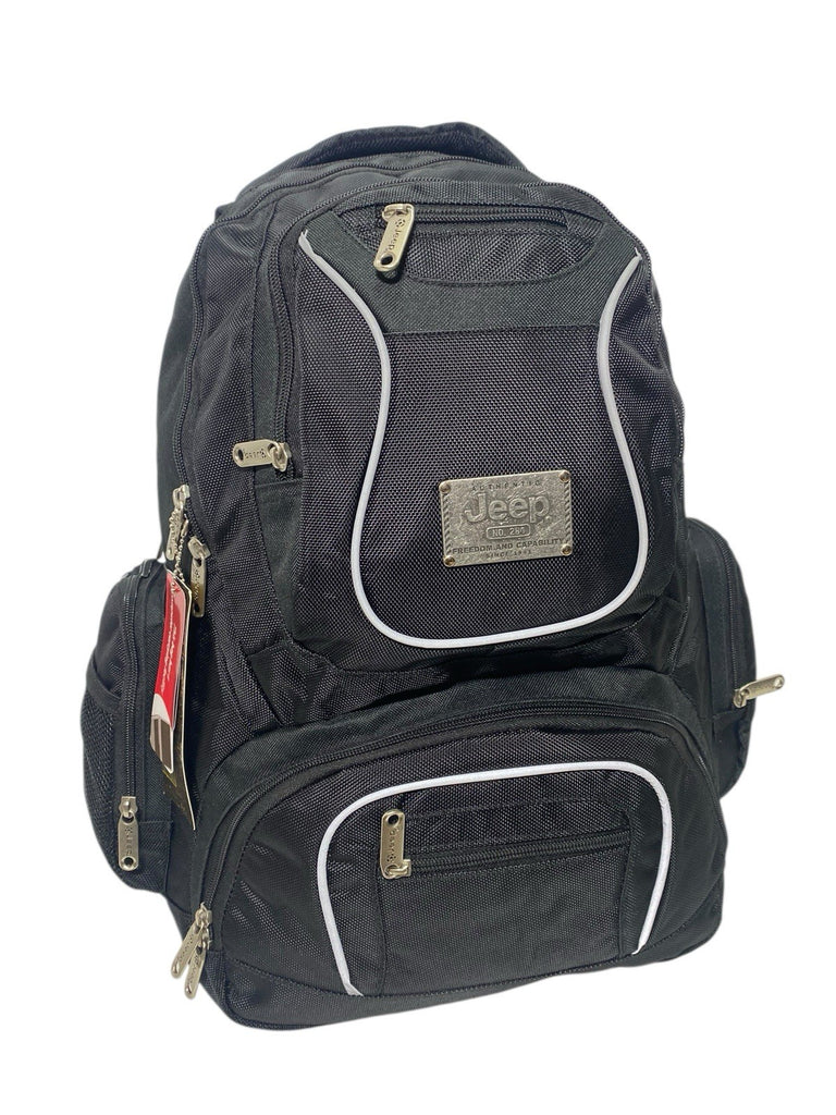 Jeep Discovery Large Unisex 15" Laptop School College Business Backpack Bag New