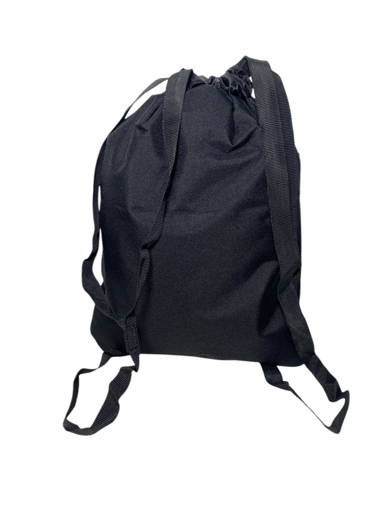 Jeep 16 " Black Drawstring Gym Fitness Sport School PE Kit Trainer Bag Sack New