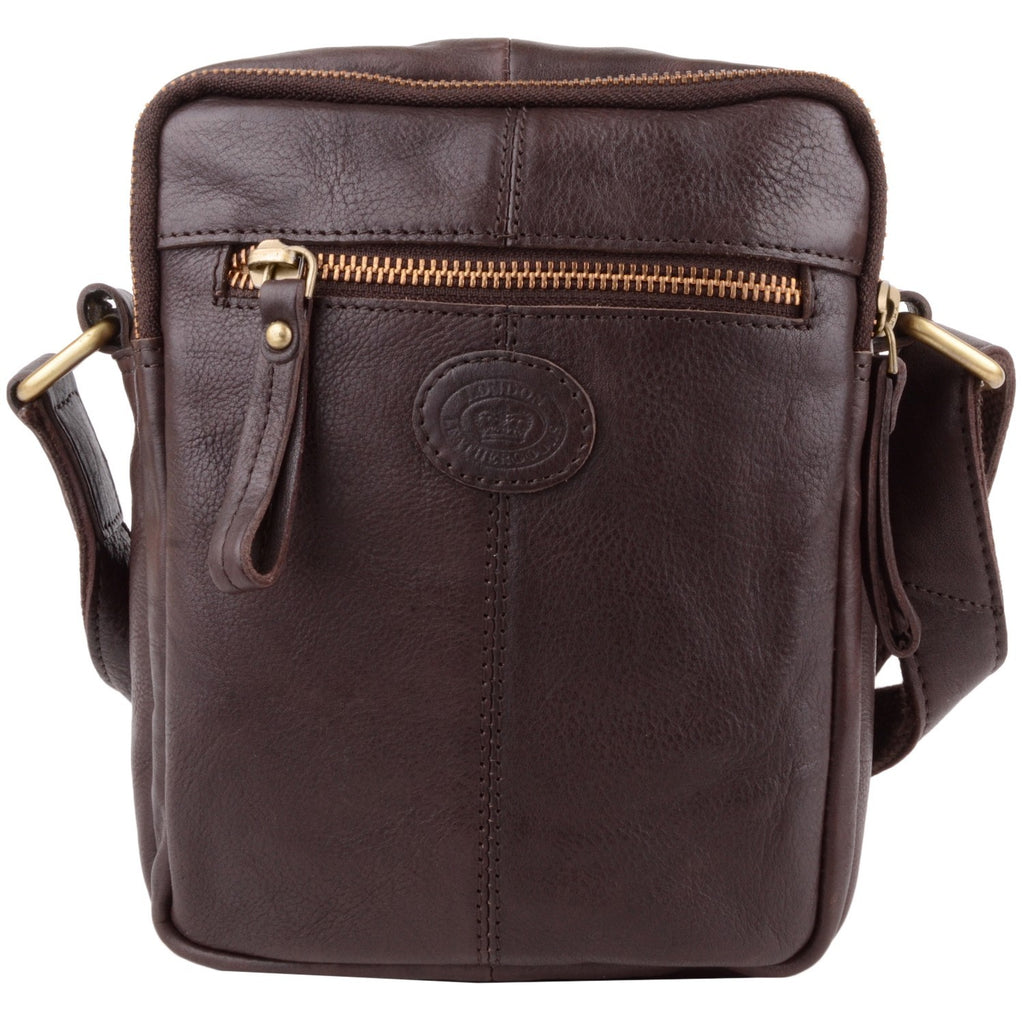 Soft Genuine Leather Unisex Travel Work Cross Body Bag London Leather Goods New