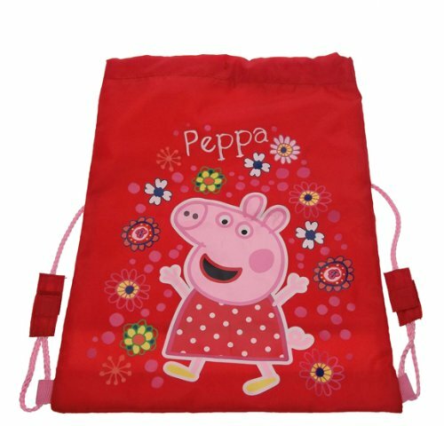  Peppa Pig Paradise Girls Trainer Gym Pe Sports Kit Tidy Drawstring Bag New