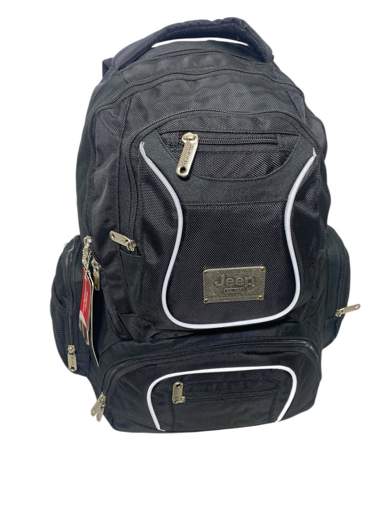 Jeep Discovery Large Unisex 15" Laptop School College Business Backpack Bag New