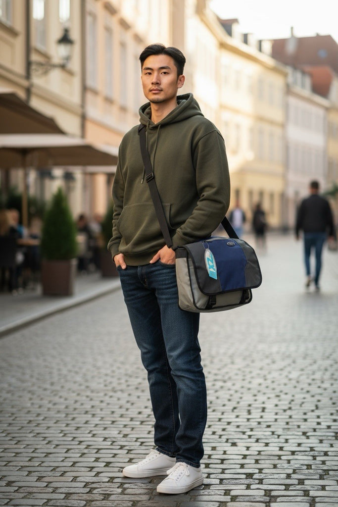 8 X Unisex Messenger Shoulder Crossbody Despatch Bag Job Lot Car Boot Market New