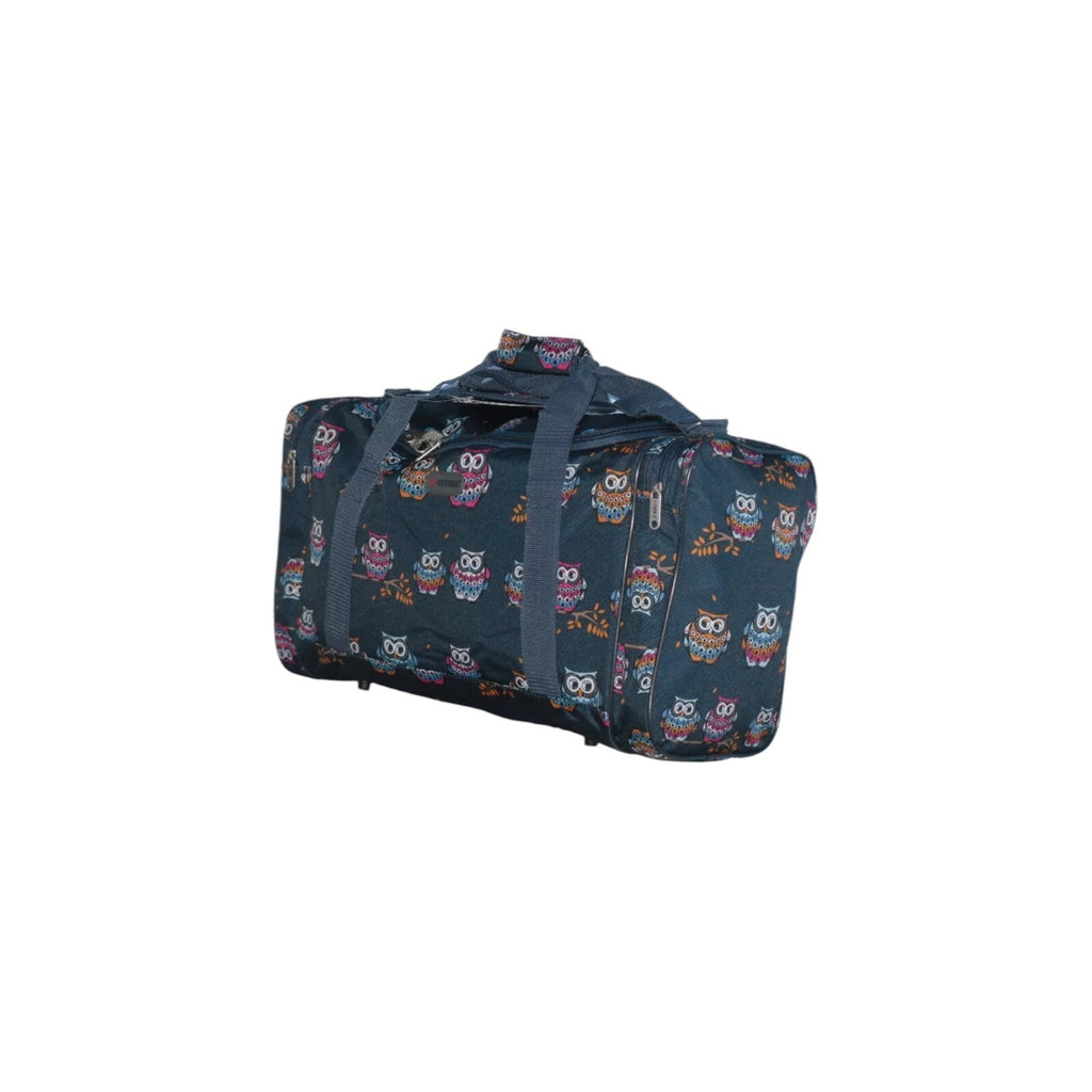 5 Cities 21" Owl Cabin Bag Carry on Holdall Flight Gym Bag 32L 54x30x20cm