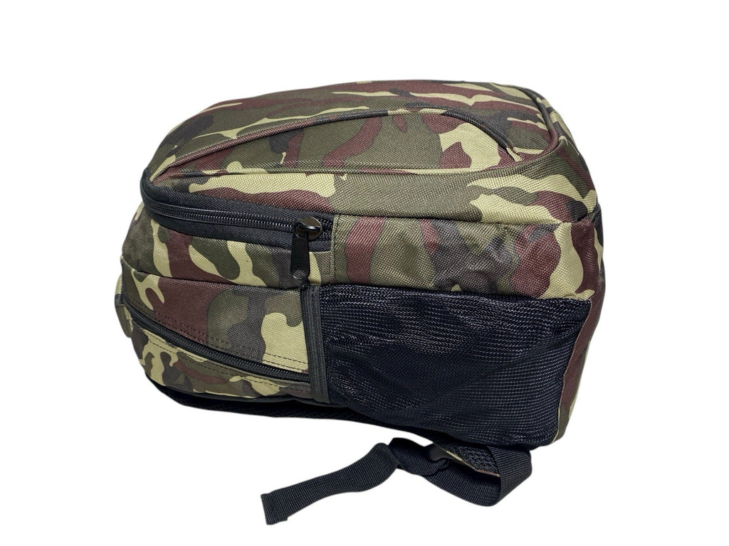 Ariana Mens Boys Army Military Cammo Camouflage Backpack School Travel Gym Bag