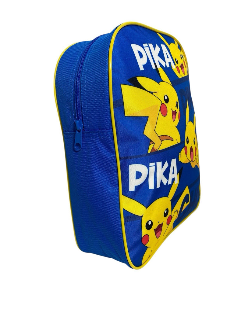 Pokemon Pikachu Boys Kids Nursery School Backpack Rucksack Bag New