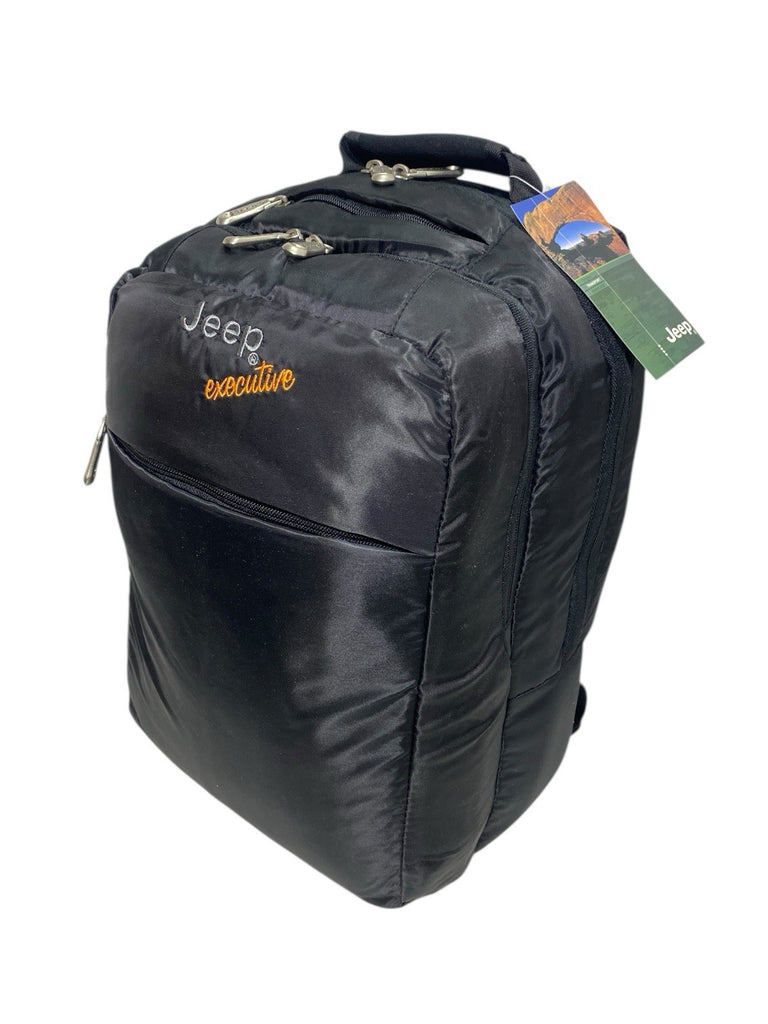 Jeep Mens 16" Executive Laptop Lightweigt College Work Travel Backpack Bag New