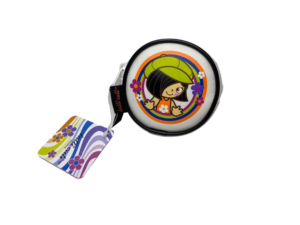 12 X TUTTI CUTI KIDS GIRLS ZIP AROUND MIRROR PURSE JOB LOT WHOLESALE CAR BOOT