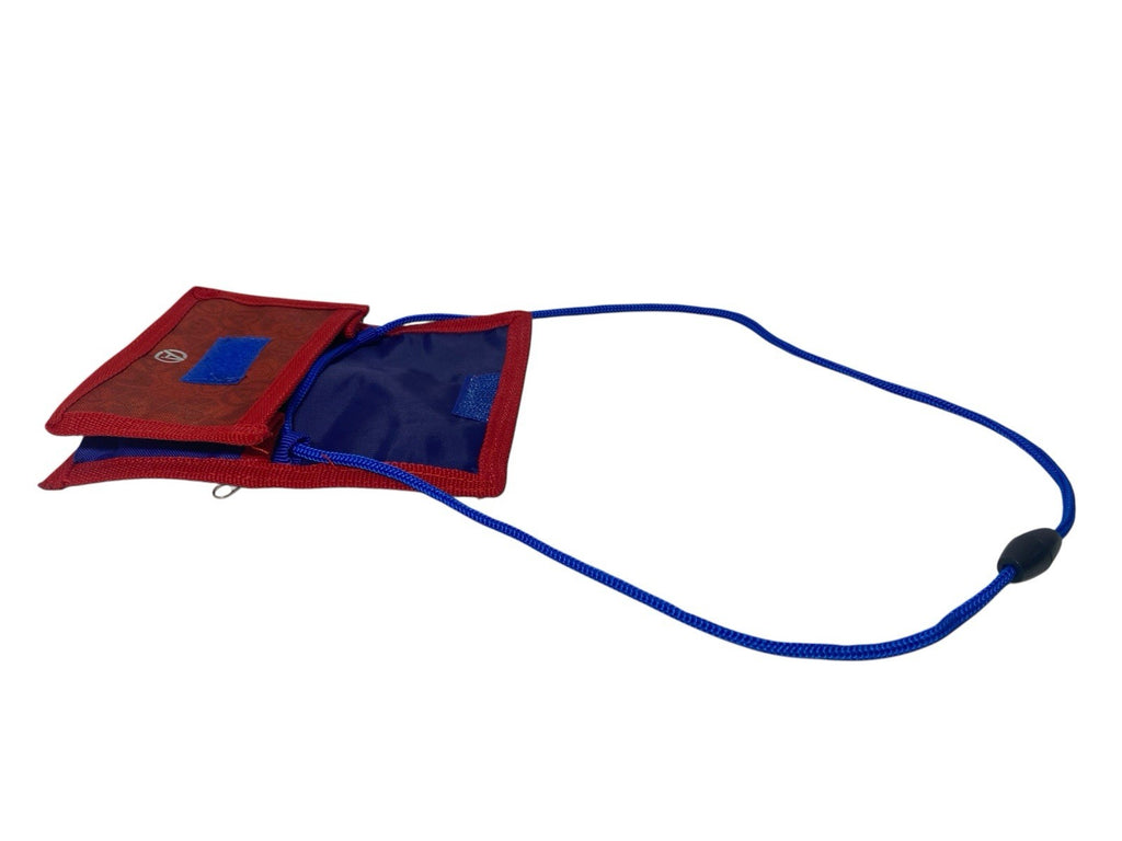 Marvel Avengers Boys Hulk Iron Money Change Notes Wallet With Lanyard Cord