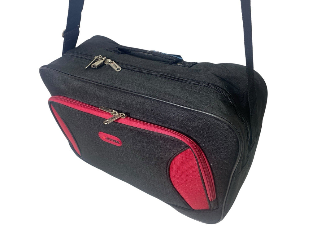 5 Cities 16" Hand Luggage Holdall Flight Bag Under Holdall 42x29x20cm 19Litres