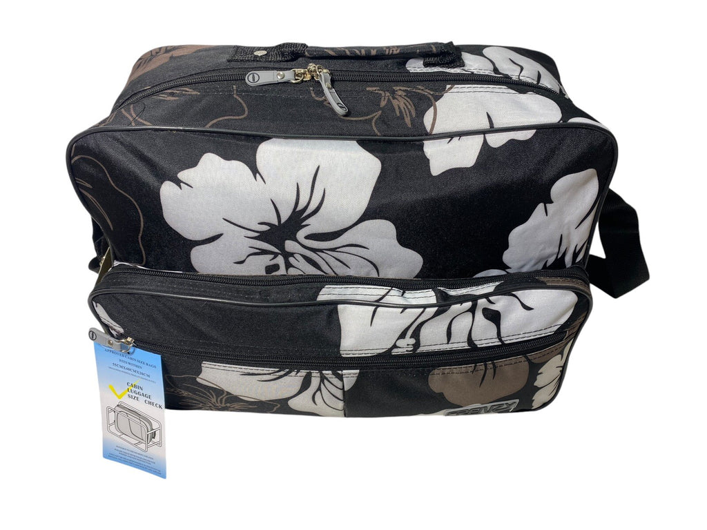 Frenzy 16"Hand Luggage Holdall Flight Bag Under Holdall 42x29x16cm Wild Flowers