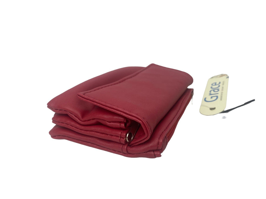 Womens Ladies Purse Envelope Clutch Wallet Coin Holder