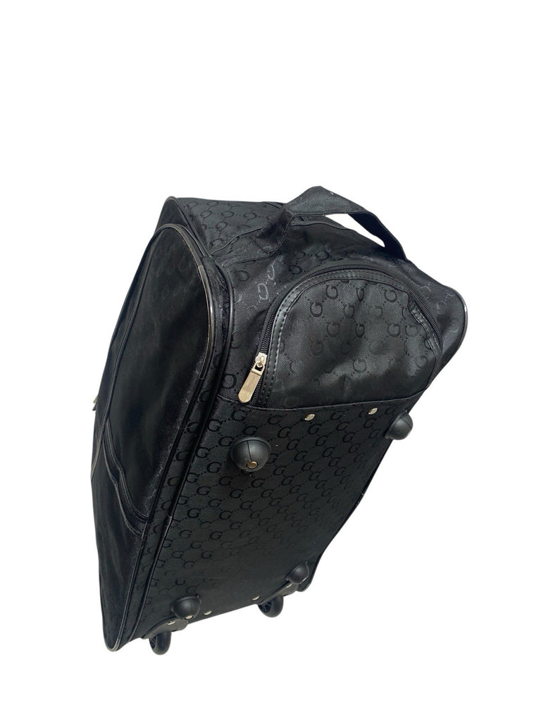 Unisex G Design Print Travel Gym Holdall Wheeled Bag Fashion Hand Luggage New