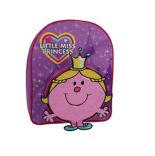 Little Miss Princess 3D Nursery School Backpack Kids Travel Accessories Bag New