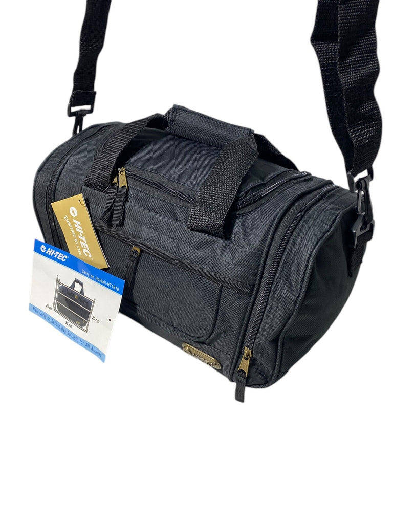 Hi-Tec Unisex Carry On Holdall Under Seat Travel Hand Luggage Bag 35 x 20 x 20cm