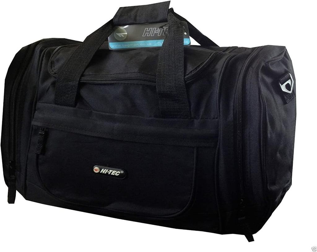 Hi-Tec 18" Mens Nevada Holdall Gym PE Weekend Duffle Overnight Travel Bag New