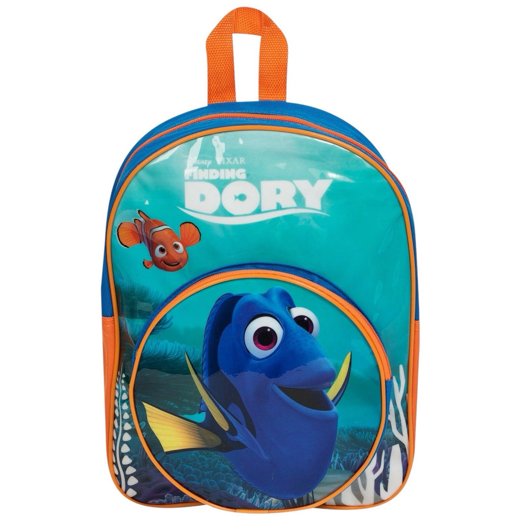Disney Pixar Finding Dory Front Pocket Nursery School Backpack Bag New