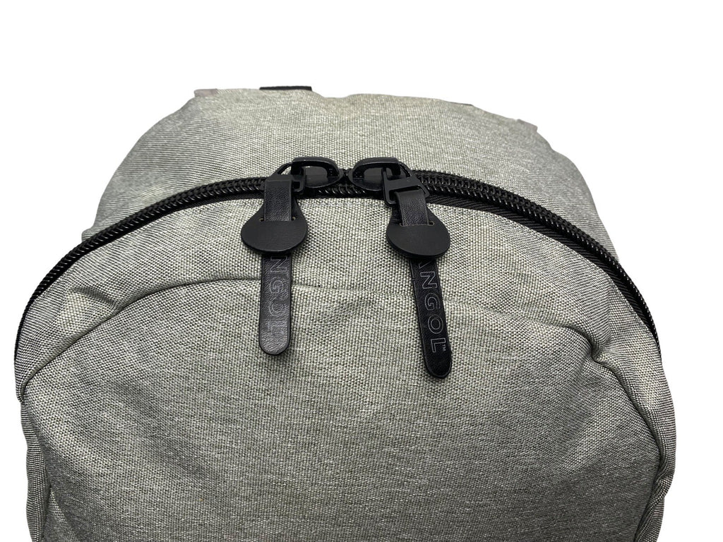 Kangol Unisex Marl Grey 3D Large School College Work Travel Backpack New