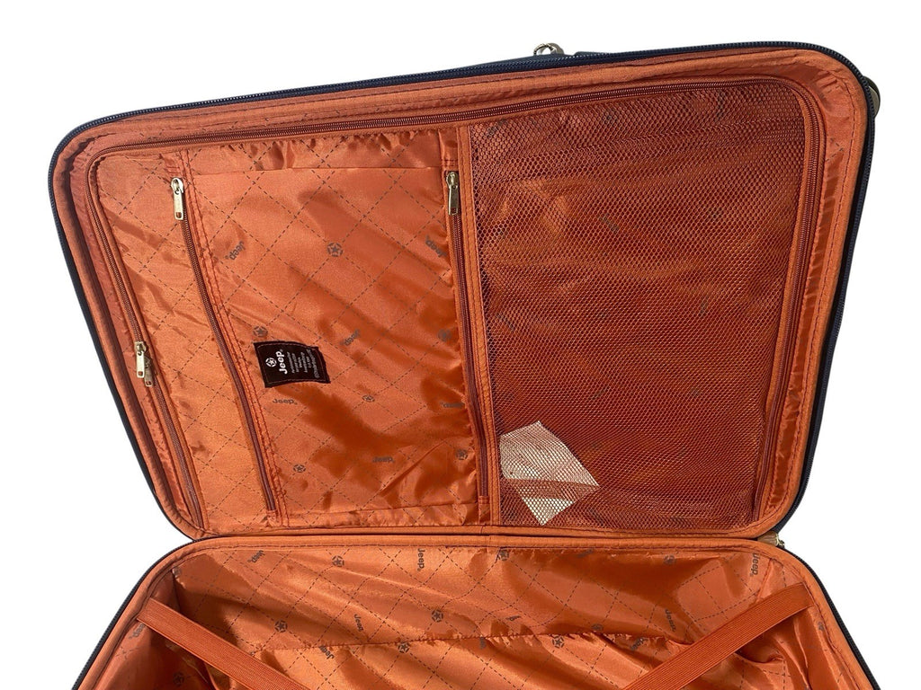 Jeep Washington 24" Suitcase Wheeled Bag 58.5L  62 x 41 x 23cm 4 Wheeled New