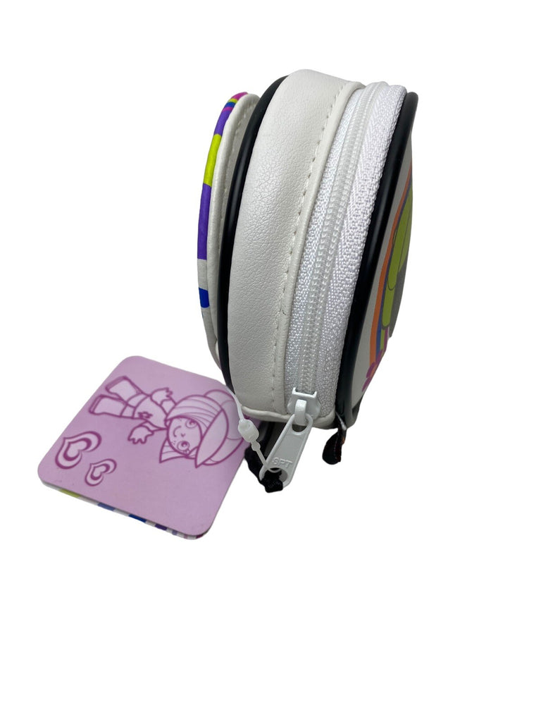 Tutti Cuti Kids Girls Zip Around Money Mirror Change Purse Wallet Gift New