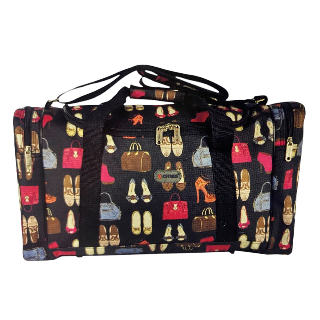 5 Cities 21" Cabin Bag Carry on Holdall Flight Gym Travel Bag 32L 54x30x20cm New