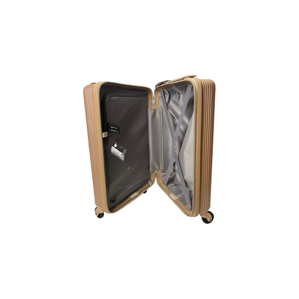 5 Cities 21" Lightweight 33L ABS Hard Shell Travel Cabin Hand Luggage 55x35x20cm