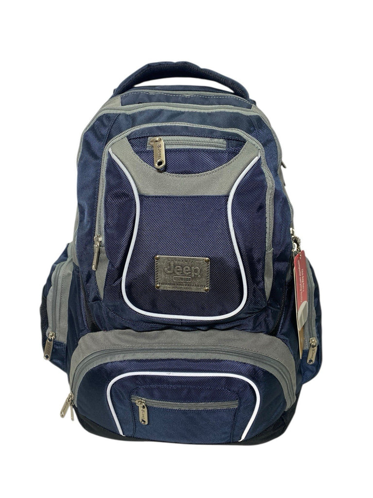 Jeep Discovery Large Unisex 15" Laptop School College Business Backpack Bag New