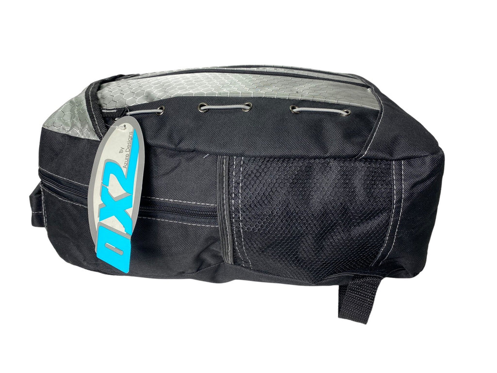 Unisex 16L School Gym Luggage Sports Travel Backpack Front Pocket Azure Designs