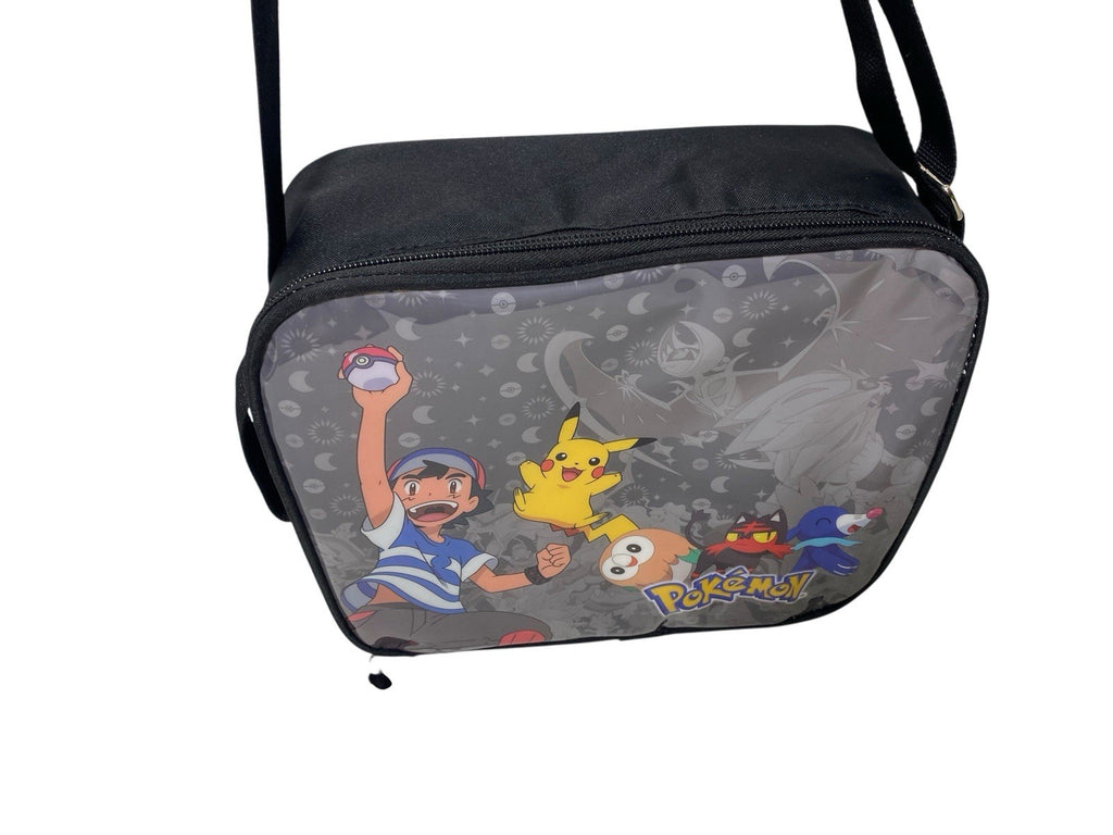 Pokemon Pikachu Insulated Lunch Bag With Shoulder Strap Nursery School New