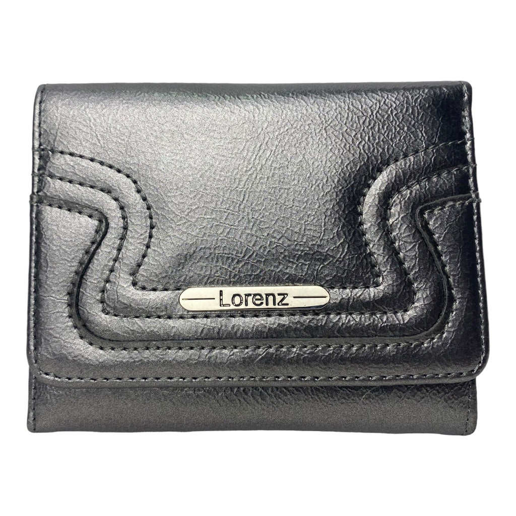 Lorenz Ladies Womens Small Bifold PU Purse Wallet Coin Card Holder Notes Gift