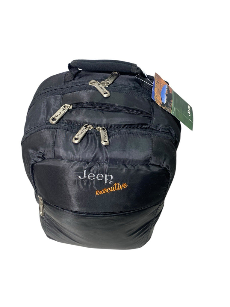 Jeep Mens 16" Executive Laptop Lightweigt College Work Travel Backpack Bag New