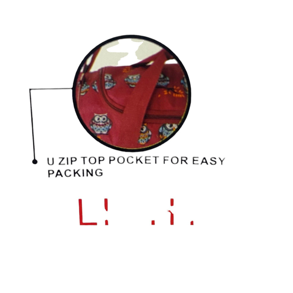 5 Cities 21" Owl Cabin Bag Carry on Holdall Flight Gym Bag 32L 54x30x20cm