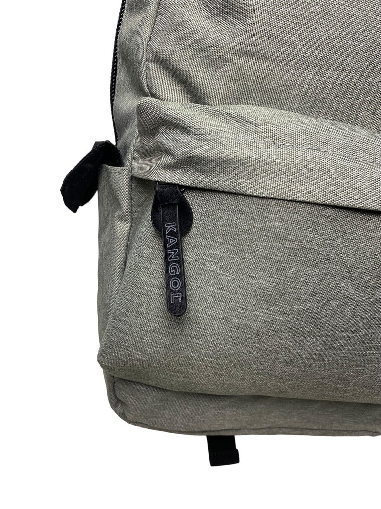 Kangol Unisex Marl Grey 3D Large School College Work Travel Backpack New