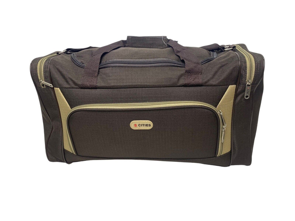 5 Cities 21" Cabin Bag Carry on Holdall Flight Gym Bag 32L  54x30x20cm New