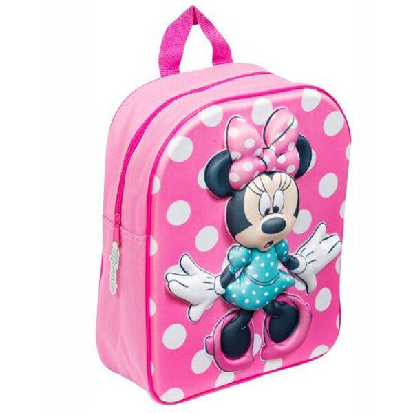 Disney Minnie Mouse Eva Pink Backpack School Nursery Bag New