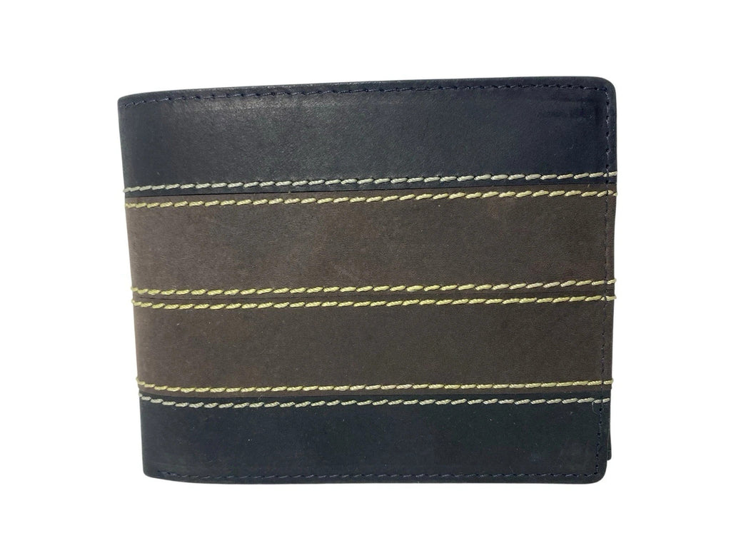 Lorenz Premium Quality Real Super Soft Hunter Leather Wallet Credit Card Holder